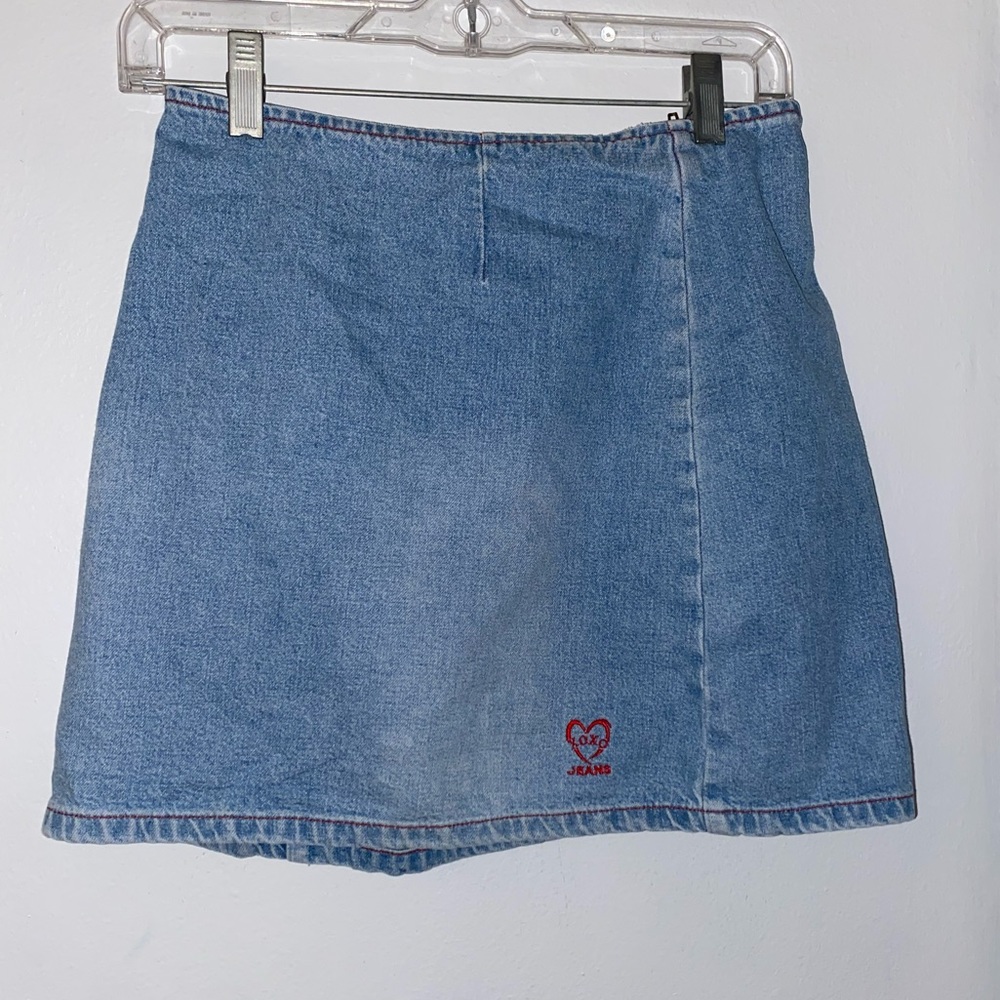 XOXO Jean Skirt |